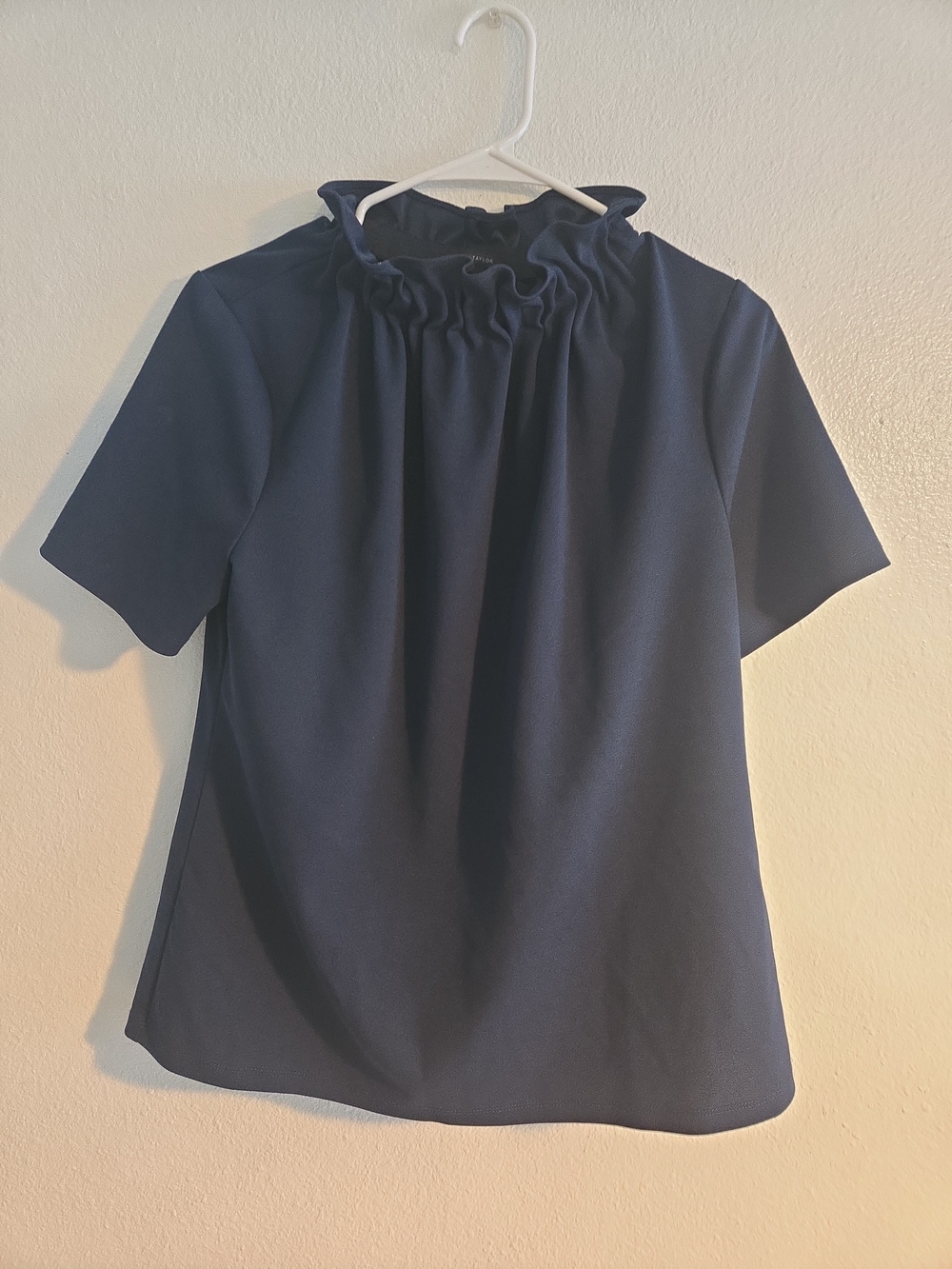 Ann Taylor Women's Large Blue Blouse
